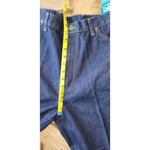 VTG 80's NWT Wrangler Deadstock Regular Fit Denim Jeans Size 16