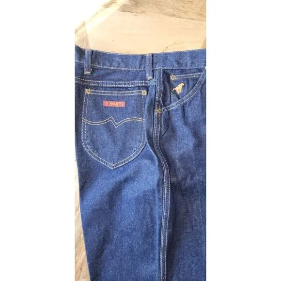 VTG 80's NWT Wrangler Deadstock Regular Fit Denim Jeans Size 16
