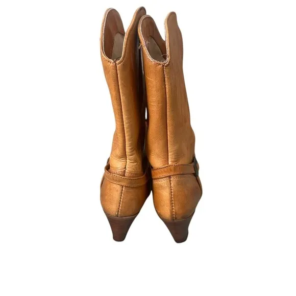 VTG ACME COWBOY BOOTS FESTIVAL harness concho Cowgirl Size 6.5M. Made in U.S.A