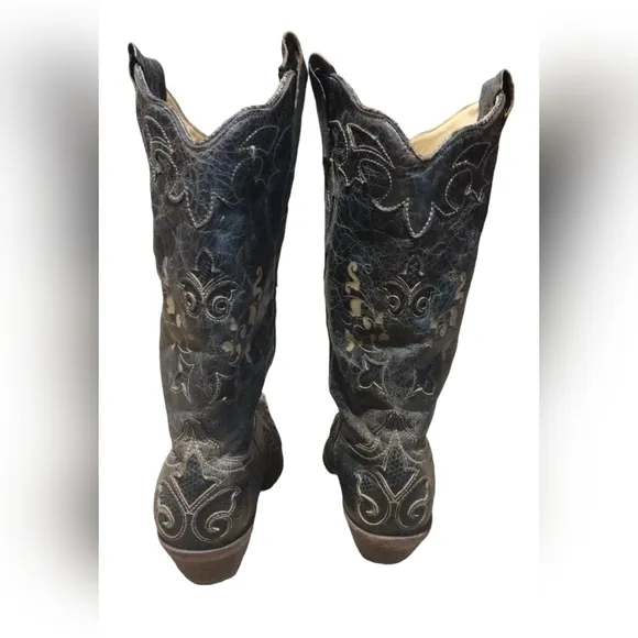 Vtg. Corral Western Cowgirl Boots