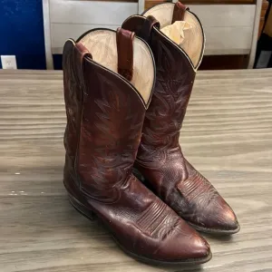 VTG DAN POST WESTERN BOOTS 10.5 EW