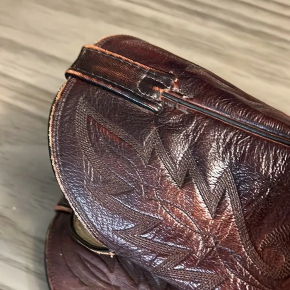 VTG DAN POST WESTERN BOOTS 10.5 EW