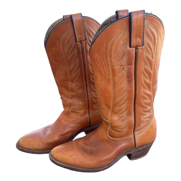 VTG DOUBLE H COWBOY BOOTS