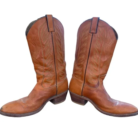 VTG DOUBLE H COWBOY BOOTS