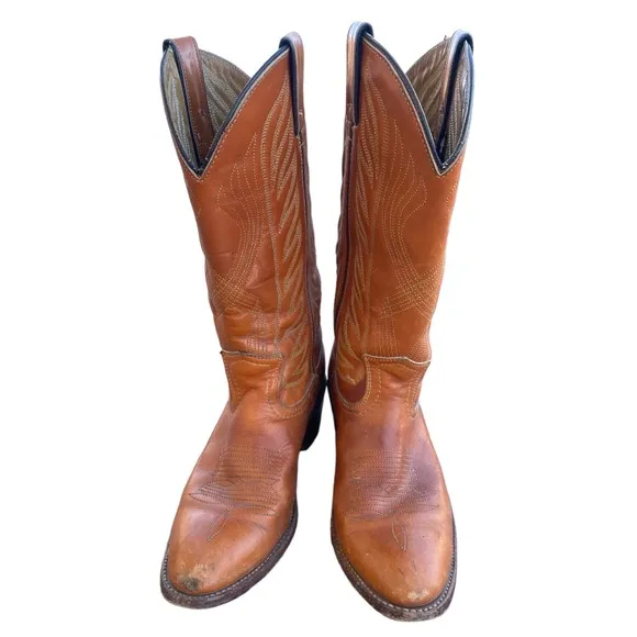 VTG DOUBLE H COWBOY BOOTS