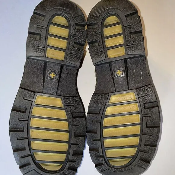 VTG Y2K Dr. Doc Martens Drake Men’s 9 Women’s 10 Chunky Leather NO LACES
