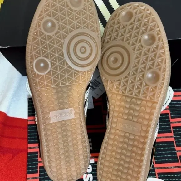 💖💖Wales Bonner x adidas originals Samba Pony Tonal Sneakers