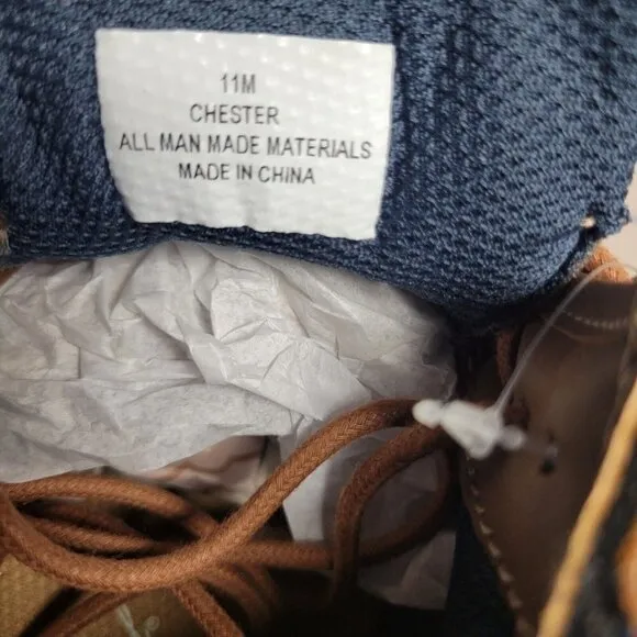 WEATHERPROOF Vintage Chester Boots Men's.  Size 11. New In Box $95