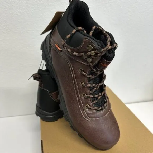 Weatherproof Vintage Jace  Men's  Hiker Boots Brown Size 12 New with Box