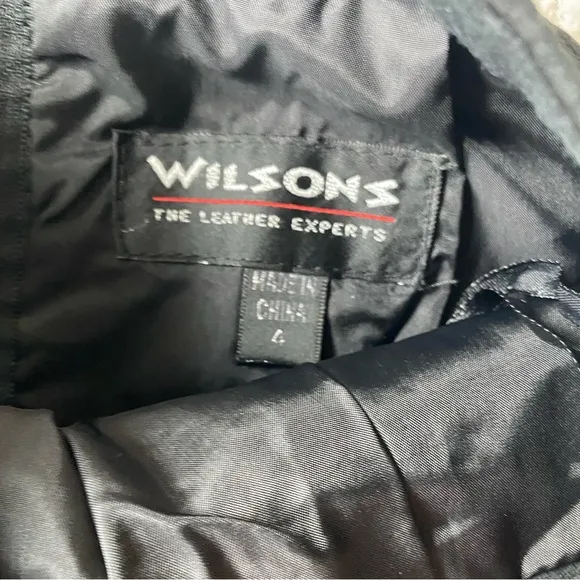 Wilson’s Vintage 100% Leather Skirt