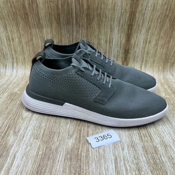 Wolf and Shepherd Swiftknit Derby Men's Size 9 Olive Knit Sneakers Dress Shoes