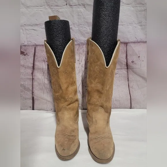 Wolverine Vintage Western Leather Cowgirl Boots