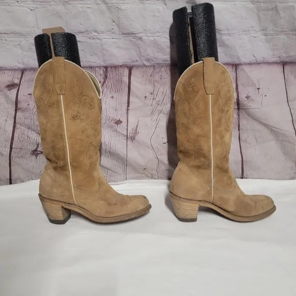 Wolverine Vintage Western Leather Cowgirl Boots