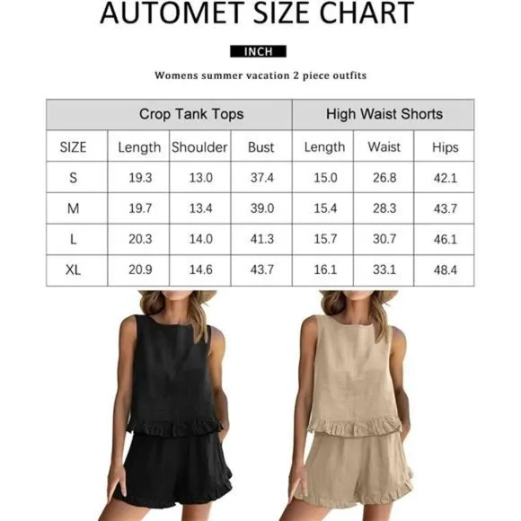 Womens 2 Piece Outfits Summer Sets Army Green