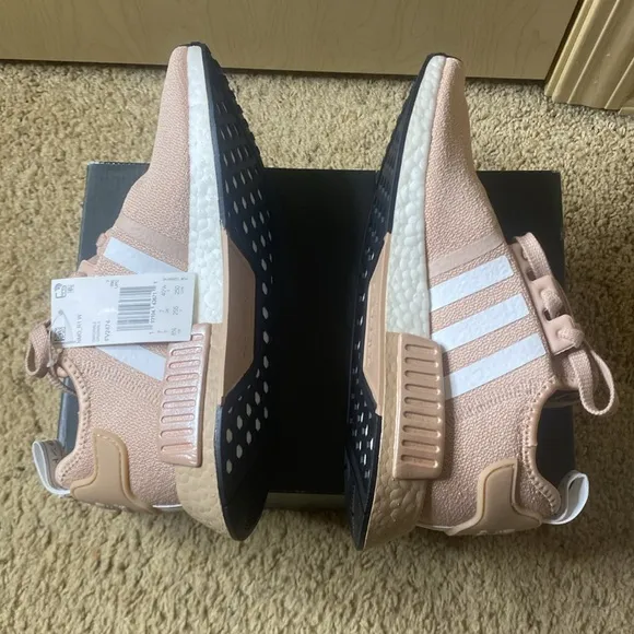 WOMEN'S Adidas NMD R1 Shoes Color: Ash Pearl Size: 8.5