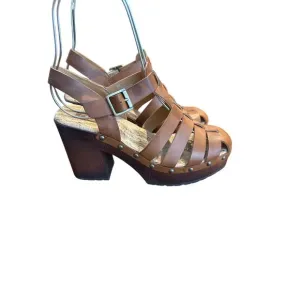 Women’s Korks by Kork Ease Brown Heeled Shoes. Size 6