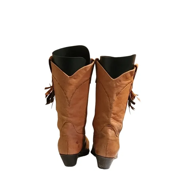Womens Vintage Leather Cowboy Boots By Laredo/ Western Boots Boots Size 7M