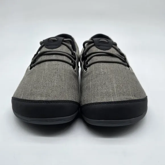 Xero Mens Hana Hemp Charcoal Barefoot Minimalist Shoes Mens Size 9.5