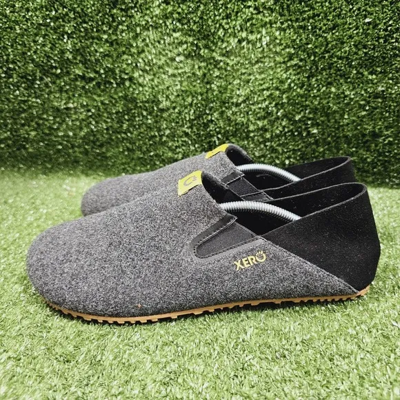 Xero Pagosa Gray Wool Minimalist Barefoot Grounding Slip On Shoes Womens Size 10