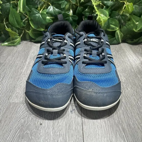 Xero Prio Men Shoes Sneakers Size 10 Blue Minimalist Trainers Running Barefoot