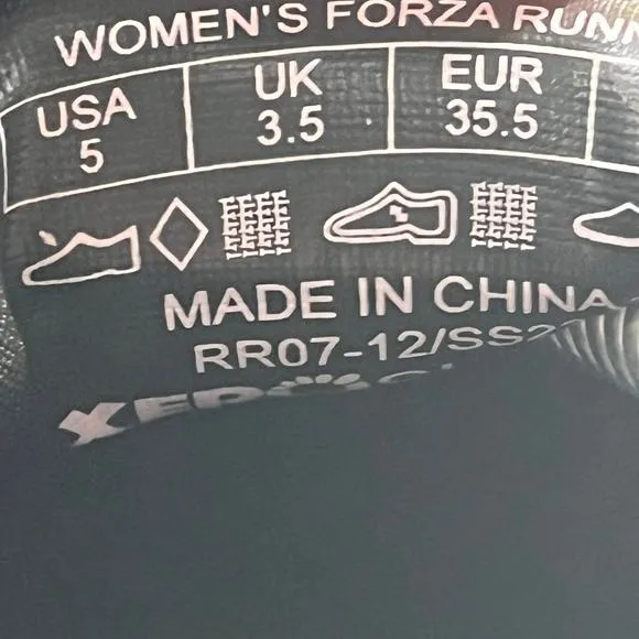 Xero Women’s Forza Runner Minimalist Running Shoes Size 5