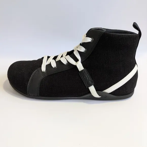 Xeroshoes Men's Toronto Shoes Sz 10.5 Minimalist Casual Comfort Black White