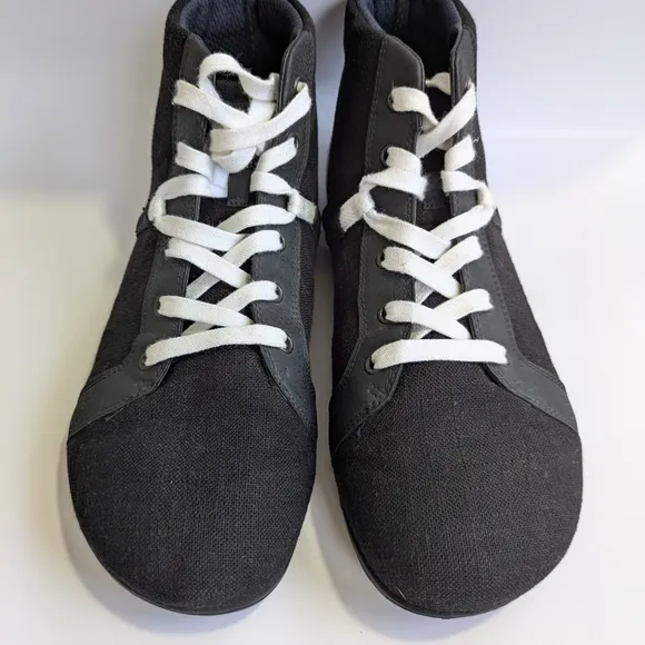 Xeroshoes Men's Toronto Shoes Sz 10.5 Minimalist Casual Comfort Black White
