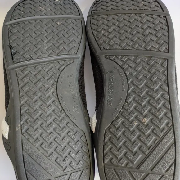 Xeroshoes Men's Toronto Shoes Sz 10.5 Minimalist Casual Comfort Black White