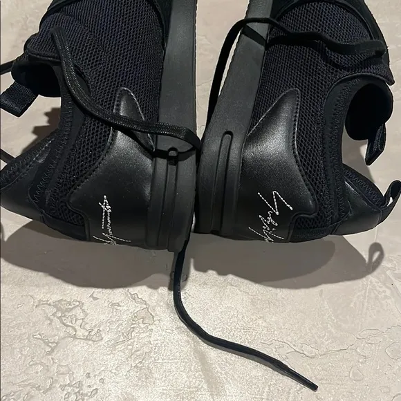 Y-3 Black Sneakers Minimalist Design