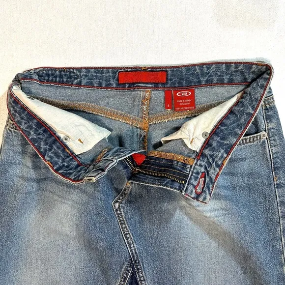 Y2K 90S RARE! BONGO PATCHWORK SKIRT PANT DESTROYED DENIM BOHO MAXI SKIRT Sz9