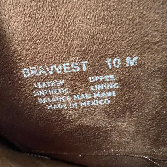 Y2K Brown Leather Riding Boots Tall Western Corset Tie Steve Madden Festival 10
