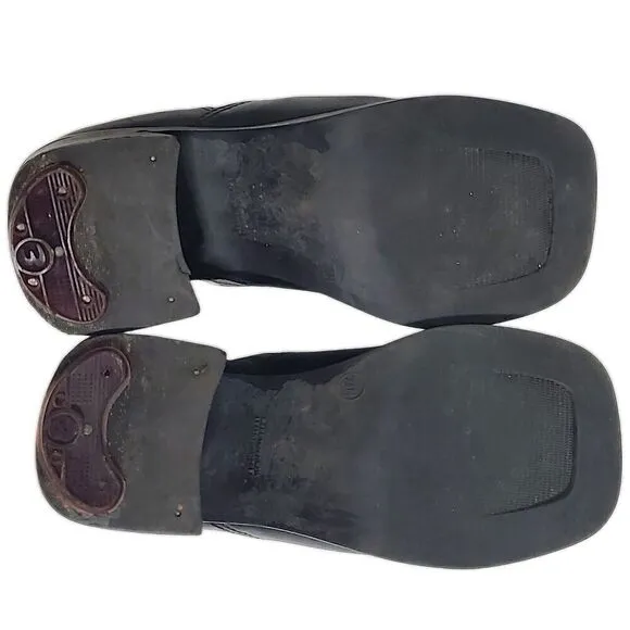 Y2K Chunky Square Toe  Mary Jane Platform Shoes Size 7.5 Womens Sam &amp; Libby