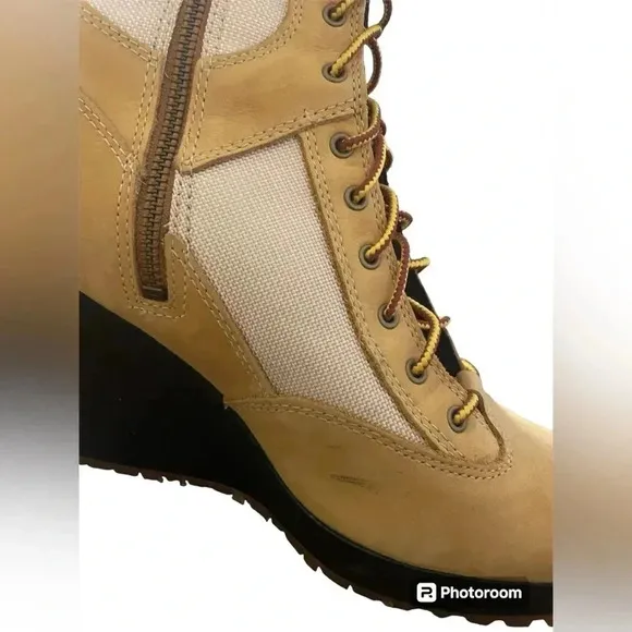 Y2K Timberland Spring Point Wedge Boots