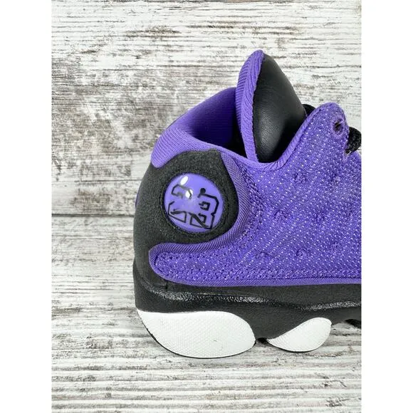 Youth Nike Air Jordan Retro 13 (PS) 'Purple Venom' Sneakers Sz 11.5C