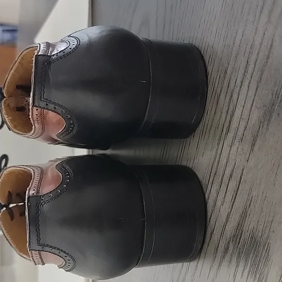 Yves Saint Laurent Mens Colorbock Dress Shoes Sz 9