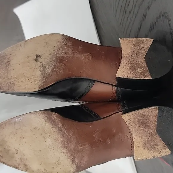 Yves Saint Laurent Mens Colorbock Dress Shoes Sz 9