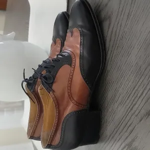 Yves Saint Laurent Mens Colorbock Dress Shoes Sz 9