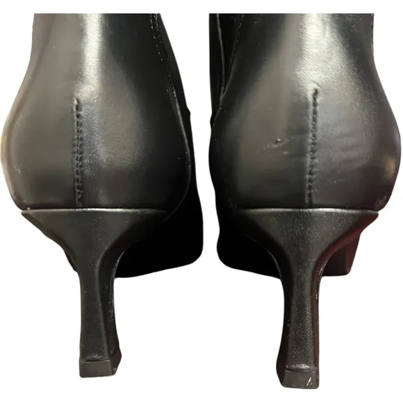 Zara Leather Stylish Cowboy Boho Embroidered Western Pointy Toe Boots