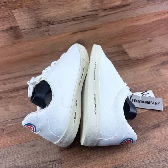 Zara  Men White  Mesh Chunky Sole Sneaker Trainer US size 9