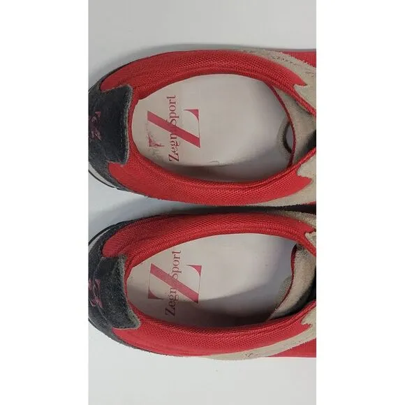 Zegna Sport Ermenegildo Zegna‎ Shoes Sneakers Men's Size 9US Leather